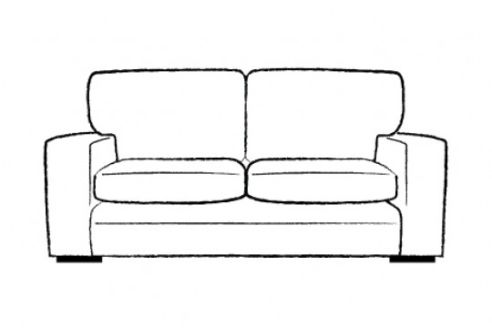 Abbey Leather 2.5 Seater Sofa Bed